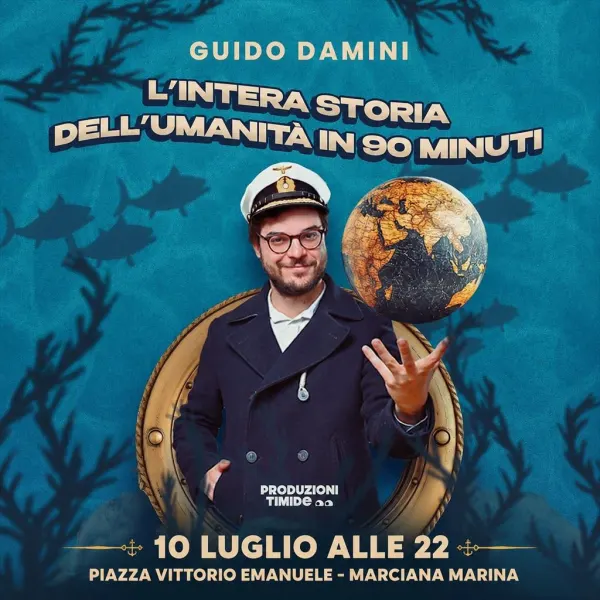 Guido Damini - L'intera storia dell'umanità in 90 minuti (in ferie)