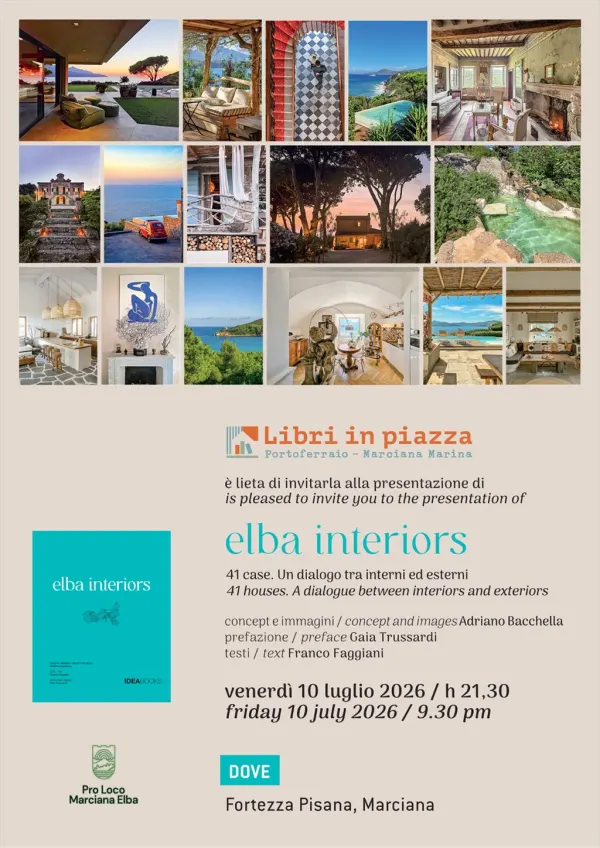 Presentazione "Elba Interiors" alla Fortezza Pisana