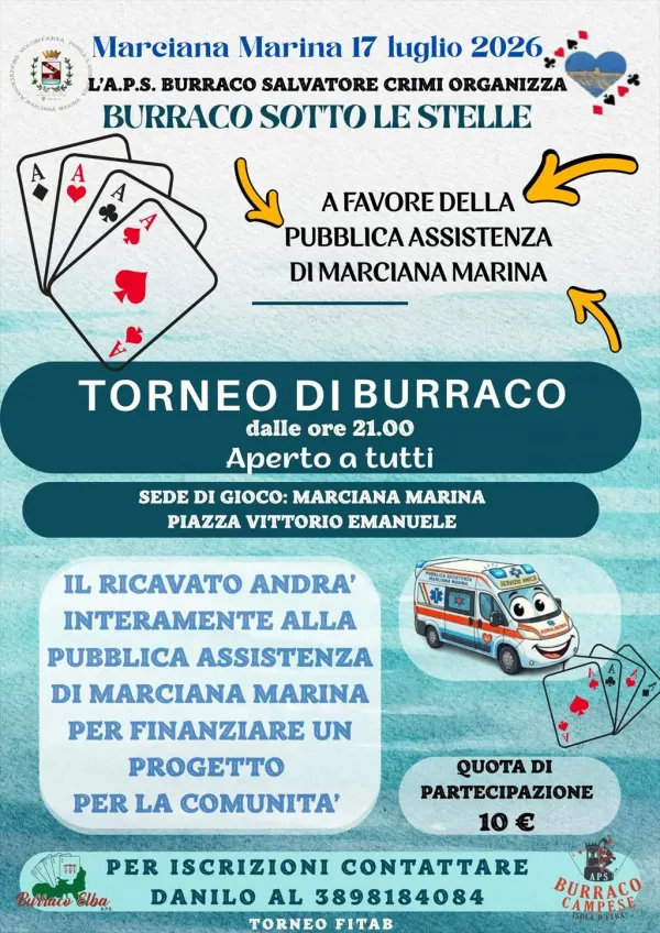 Burraco sotto le stelle