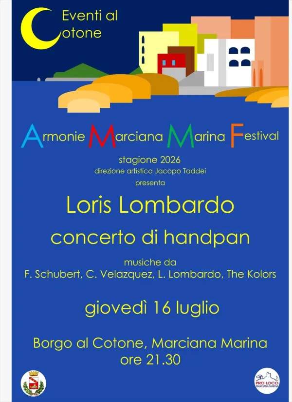 Concerto handpan dell’AMMF - Classica al Cotone
