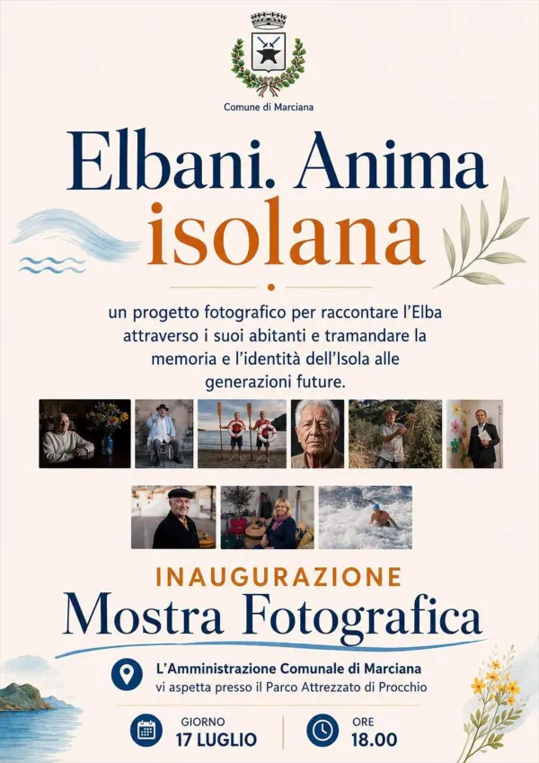 Inaugurazione mostra fotografica “Elbani. Anima isolana”