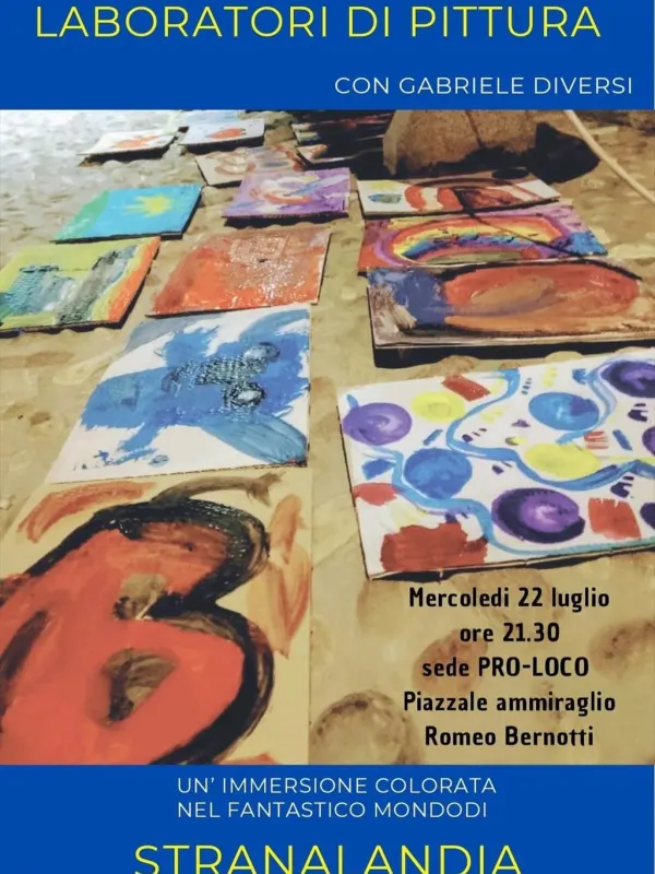 Laboratorio di pittura per bambini - Stranalandia