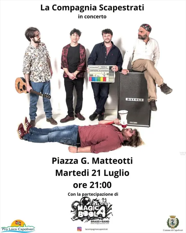 La Compagnia Scapestrati in concerto