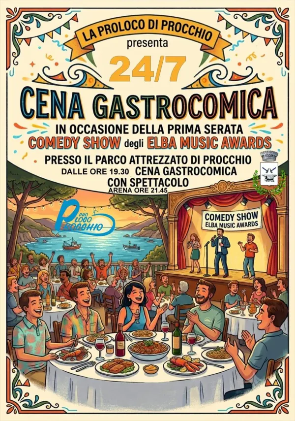 Cena gastronomica & Comedy Show