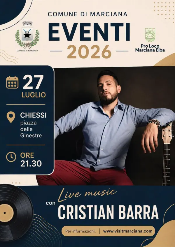 Serata musicale con Cristian Barra
