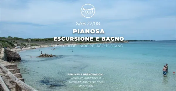 Isola di Pianosa: escursione e bagno