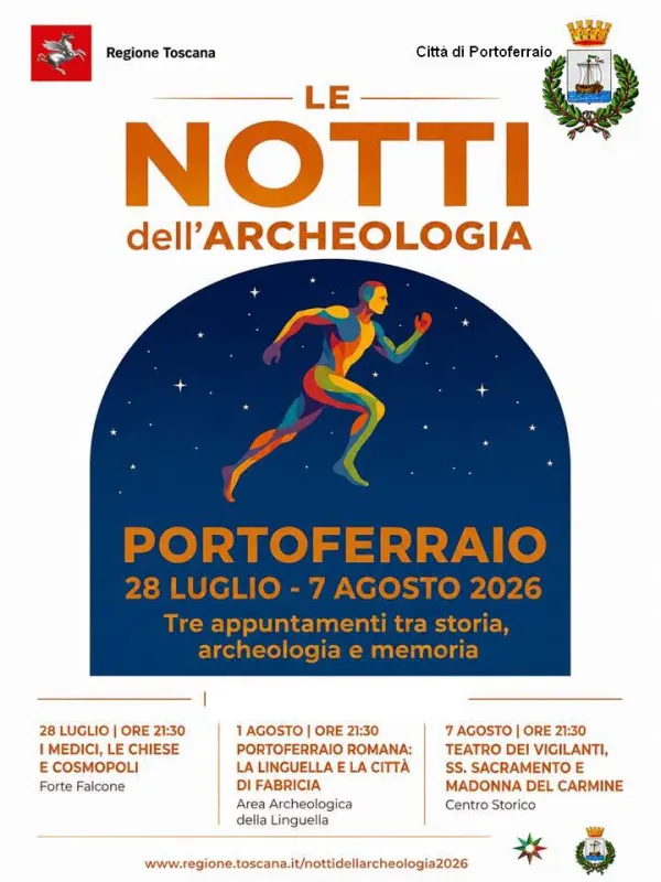 Le notti dell'archeologia - Portoferraio romana: la Linguella e la città di Fabricia