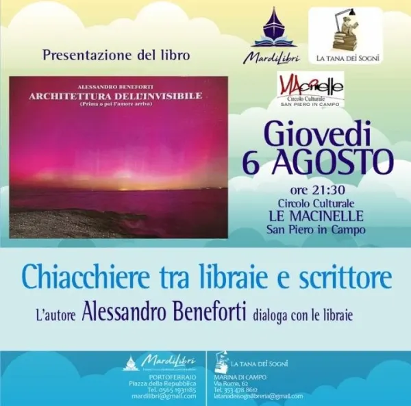 Chiacchiere tra libraie e scrittore - Architettura dell’invisibile (Prima o poi l’amore arriva)