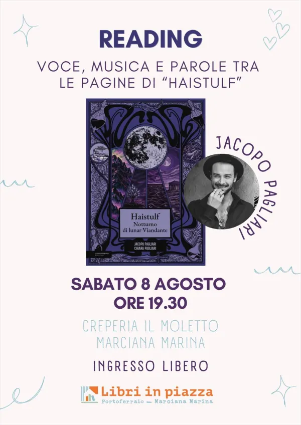 READING con l'autore Jacopo Pagliari