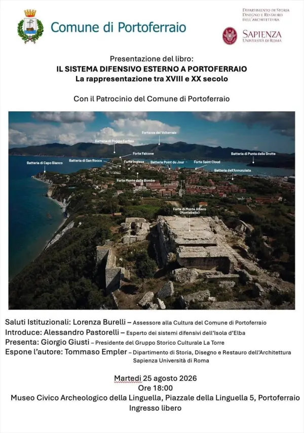 Il sistema difensivo esterno a Portoferraio - La rappresentazione tra XVIII e XX secolo