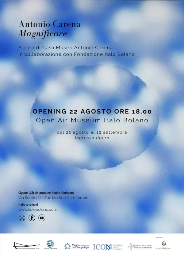 MAGNIFICARE - La retrospettiva dell’artista Antonio Carena all’Open Air Museum Italo Bolano