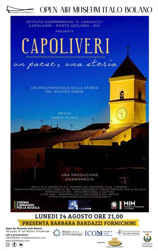 “Capoliveri, un paese una storia” approda al Museo Bolano