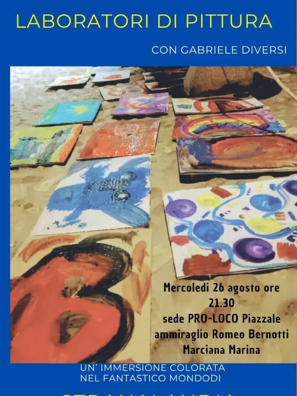 Laboratorio di pittura per bambini - Stranalandia