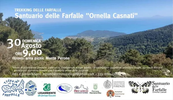 Trekking alla scoperta del Santuario delle Farfalle Ornella Casnati
