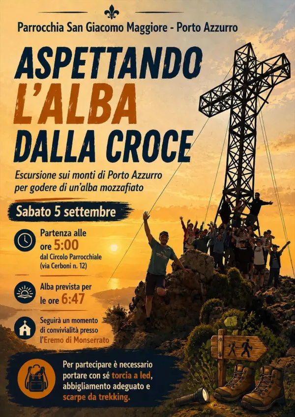 Aspettando l’alba dalla Croce