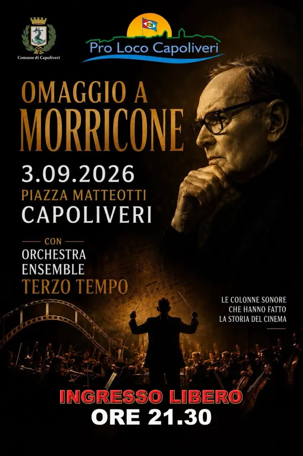 Omaggio al grande maestro Ennio Morricone