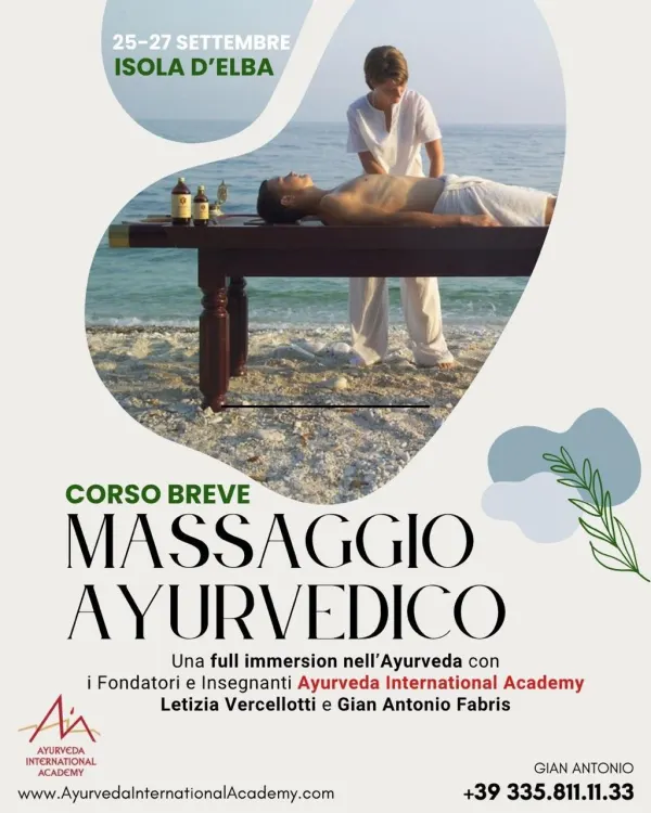 Corso breve di Massaggio Ayurvedico