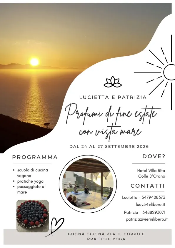 Profumi di fine estate con vista mare