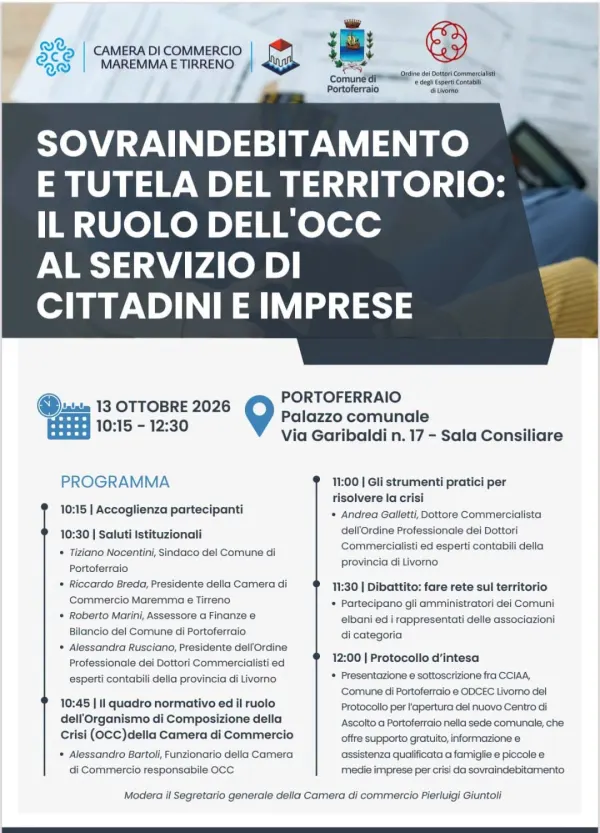 Sovraindebitamento e tutela del territorio: il ruolo dell'OCC al servizio di cittadini e imprese