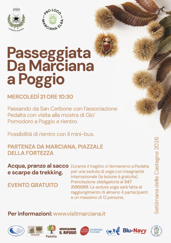 Da Marciana a Poggio passando da San Cerbone