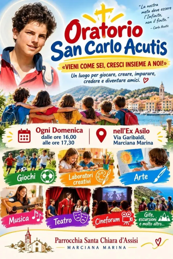 Incontri dell'Oratorio San Carlo Acutis