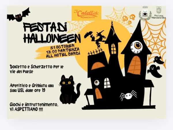 Festa di Halloween a Pomonte