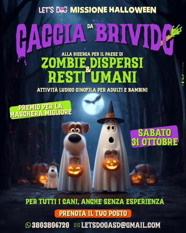 Let’s Dog – Missione Halloween: caccia da brivido