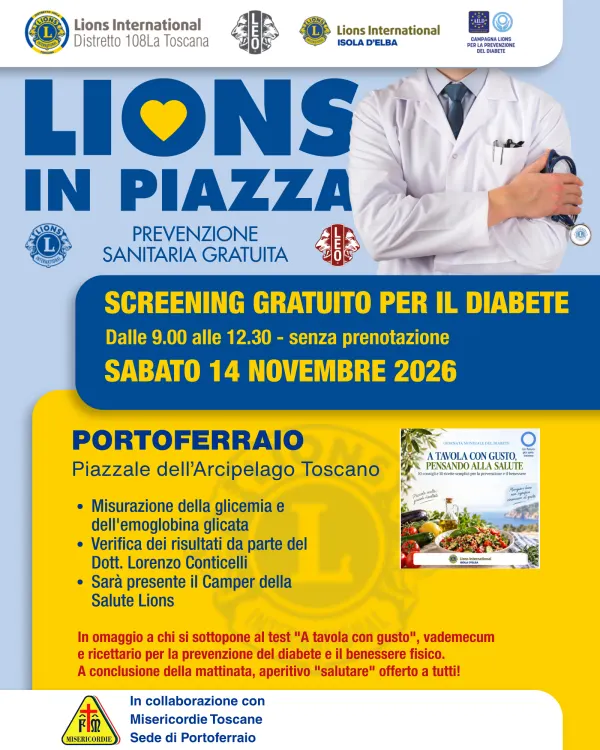 Lions in piazza